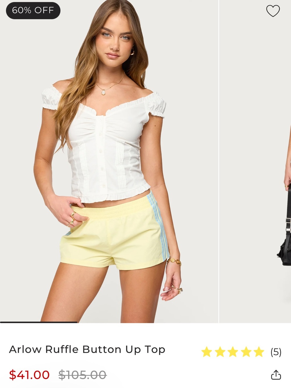 Edikted white top - Picture 4 of 4